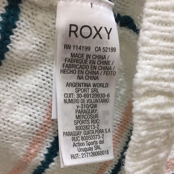 Roxy hooded sweater (sz xs) - Picture 7 of 9